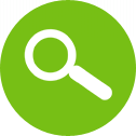 icon for a magnifying glass
